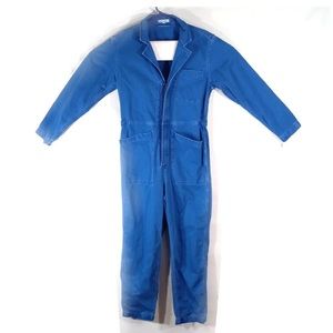 Alex Mill blue denim jumpsuit, size Large (fits like a Medium)